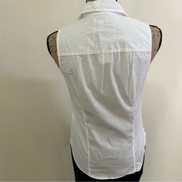 J Crew Sleeveless cotton poplin shirt - Picture 3 of 8